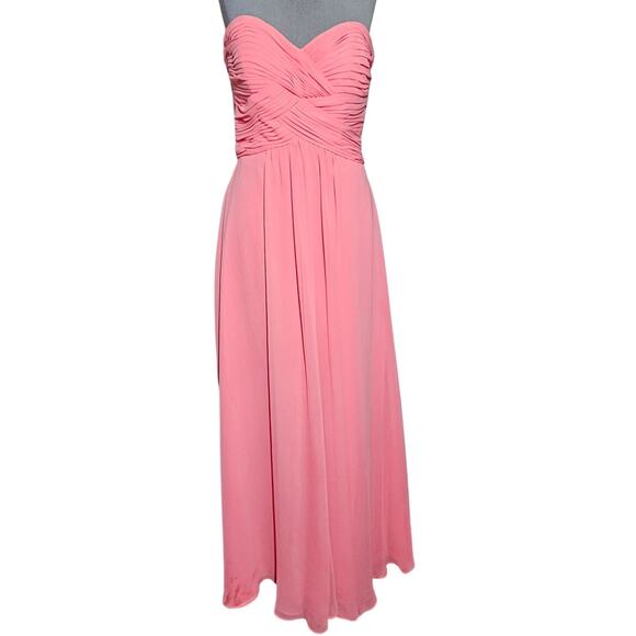 Bari Jay Strapless Maxi Dress Size 6 - Picture 1 of 5